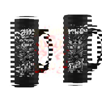 ロッキング・100デイズ・オブ・スクール・ファニー・ギター・キッズ コーヒーマグ - Kawaiitshirt