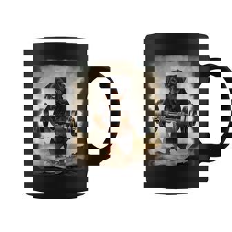 ロットワイラー 犬の筋トレ ウェイトリフティング コーヒーマグ - Kawaiitshirt