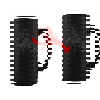 ロブスターレッドシルエット コーヒーマグ - Kawaiitshirt