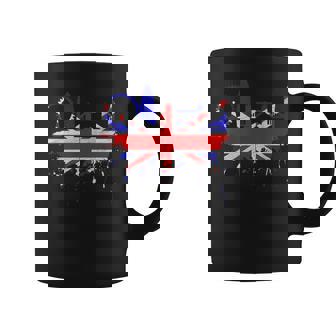 ロンドン スカイライン イギリス 愛 ユニオンジャック イギリス国旗 コーヒーマグ - Kawaiitshirt