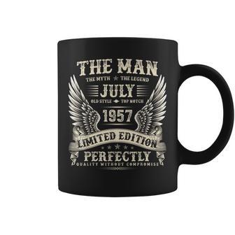 ヴィンテージ 68歳 男性 ギフト 1957年7月 68歳の誕生日 コーヒーマグ - Kawaiitshirt