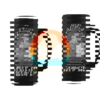 ヴィンテージ Easy Distracted By モルモット レトロ モルモット コーヒーマグ - Kawaiitshirt