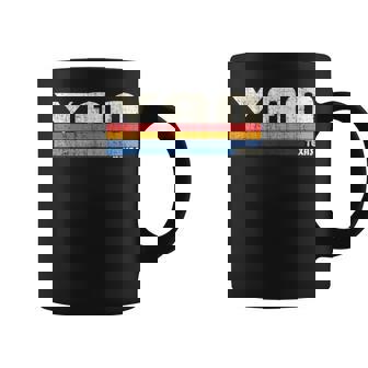 ヴィンテージ レトロ 70年代80年代スタイル バン・アルスティーンの故郷、テキサス州 コーヒーマグ - Kawaiitshirt