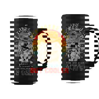 ヴィンテージ レトロ ペキニーズパパ Like Regular Dad But Cooler コーヒーマグ - Kawaiitshirt