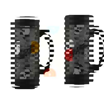 ヴィンテージ レトロレコード レコード モダンアート コーヒーマグ - Kawaiitshirt