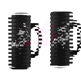 ヴィンテージ桜 日本の桜の花グラフィカルアート コーヒーマグ - Kawaiitshirt