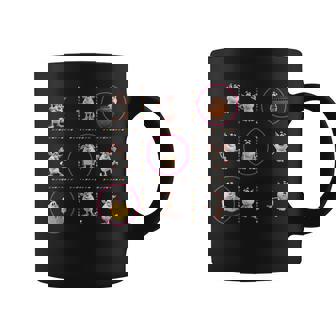 三目並べブーバ コーヒーマグ - Kawaiitshirt