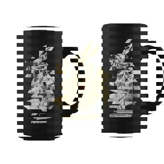 不思議の国のアリス 白ウサギ トランプデザイン コーヒーマグ - Kawaiitshirt