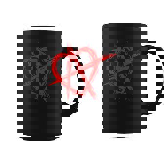 人間関係アナーキー シンボル・ロゴ Ra 恋愛関係アナーキー コーヒーマグ - Kawaiitshirt