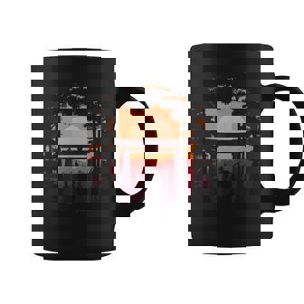 伝統的な日本の侍 日没と鳥居 コーヒーマグ - Kawaiitshirt