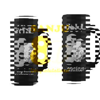 傘寿祝い 野球好き 父 男性 父の日 おしゃれ 野球 80歳 誕生日 コーヒーマグ - Kawaiitshirt