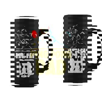 卓球 黒猫パパピンポン 黒猫ピンポン コーヒーマグ - Kawaiitshirt