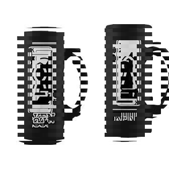 古墳《トランプのキング》パロディ【変なデザイン屋さん】歴史 かわいい イラスト 面白い おしゃれ コーヒーマグ - Kawaiitshirt