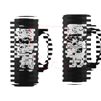 可愛い 癒される ジャックラッセルテリア 手書き ゆるい おもしろ 面白い 笑える 犬 日本語 個性的な けせらせら コーヒーマグ - Kawaiitshirt