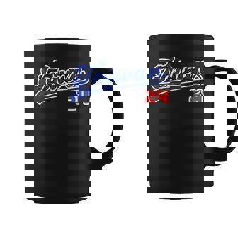 台湾 Taiwan 番号 24 野球 野球好き 野球ユニフォーム風 台湾好き Taiwan文字 前後プリント コーヒーマグ - Kawaiitshirt