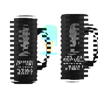 地球温暖化を止める アースデイ 地球 気候保護 地球温暖化 コーヒーマグ - Kawaiitshirt