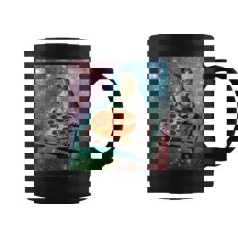 宇宙宇宙 ギャラクシー 宇宙 猫 ピザ Dj 面白い かわいい コズミック コーヒーマグ - Kawaiitshirt