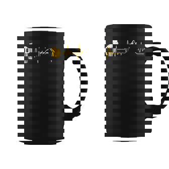 山とビール ハートビート 山小屋 ハイキング アルプス 登山 コーヒーマグ - Kawaiitshirt