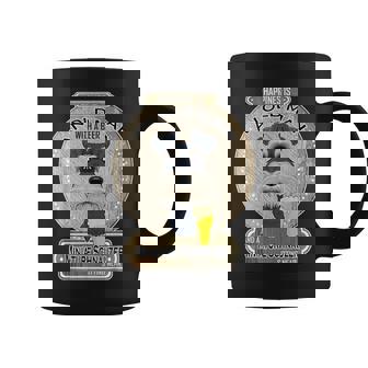 幸せはビールを持った老人にある ミニチュア・シュナウザー コーヒーマグ - Kawaiitshirt