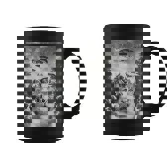 怖い猫 エイリアン Ufo 宇宙愛好家 面白い コーヒーマグ - Kawaiitshirt