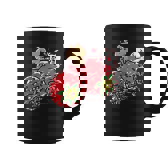 愛しすぎて大好きすぎる。いちご コーヒーマグ - Kawaiitshirt