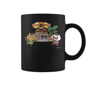 愛しすぎて大好きすぎる。ジャムショップ ダークカラー コーヒーマグ - Kawaiitshirt