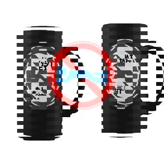 挫折禁止 標識 左折禁止 個性的 面白い ネタ ギャグ ボケ 笑える コーヒーマグ - Kawaiitshirt