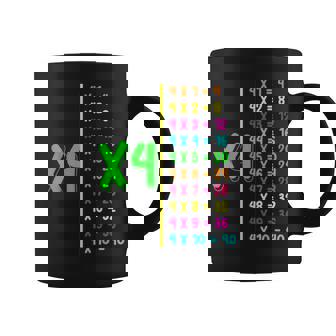 掛け算表4 小学生 算数の日 キッズ 男の子 コーヒーマグ - Kawaiitshirt