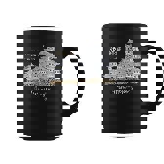 日本、姫路城、城、兵庫、手描き コーヒーマグ - Kawaiitshirt