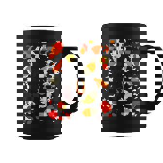 日本のランチュウ 金魚グラフィック コーヒーマグ - Kawaiitshirt