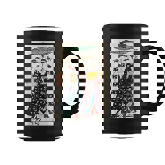 日本の伝統芸者 絵画 アート 水彩 お土産 コーヒーマグ - Kawaiitshirt