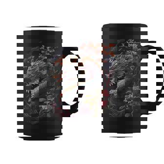 日本の東京ドラゴングラフィックtシャツ メンズ レディース ボーイズ ガールズ コーヒーマグ - Kawaiitshirt