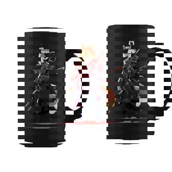 日本の柴犬浮世絵 アニメ 刀 おもしろい 日本の芸術 コーヒーマグ - Kawaiitshirt