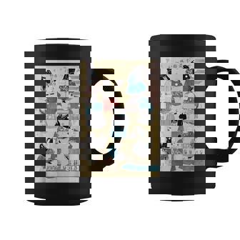 日本の猫 歌川国芳 流行猫の曲鞠 ヴィンテージ浮世絵 芸術の美的 日本の伝統美術 コーヒーマグ - Kawaiitshirt