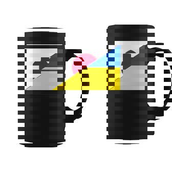 日本ウクライナ国旗日本語ウクライナサポートスタンド付き コーヒーマグ - Kawaiitshirt