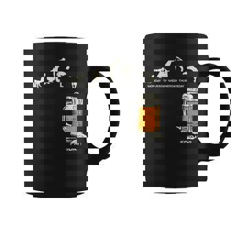 月曜日から金曜日のビールのおかしい仕事の週の飲むチームのギフトへの月曜日 コーヒーマグ - Kawaiitshirt