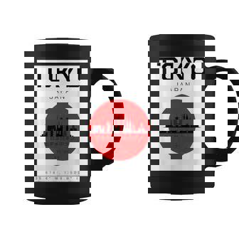 東京都 日本スタイル グラヒック 日本文化 コーヒーマグ - Kawaiitshirt