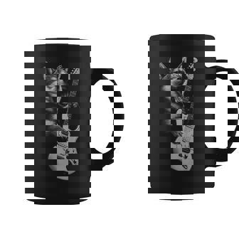 柴犬 ギターを弾く ロックミュージック 犬好き コーヒーマグ - Kawaiitshirt