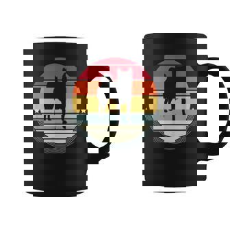 柴犬 シルエット レトロ ヴィンテージ 犬 オーナー レディース メンズ コーヒーマグ - Kawaiitshirt