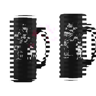 柴犬の桜hiba Inu Japanese Cherry Blossomakura コーヒーマグ - Kawaiitshirt