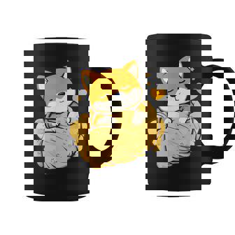 柴犬寝パジャマナイトタイムかわいいグラフィックネグリジェ コーヒーマグ - Kawaiitshirt