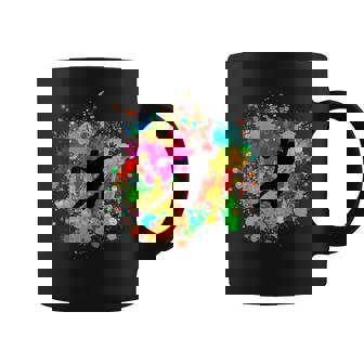 樹脂ボール付きのクールなハンドボールプレーヤー コーヒーマグ - Kawaiitshirt