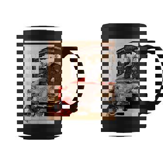 歌川国芳 訓練中の遊女 コーヒーマグ - Kawaiitshirt