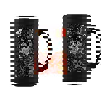 歌川国芳作 木曽街道六十九駅 コーヒーマグ - Kawaiitshirt