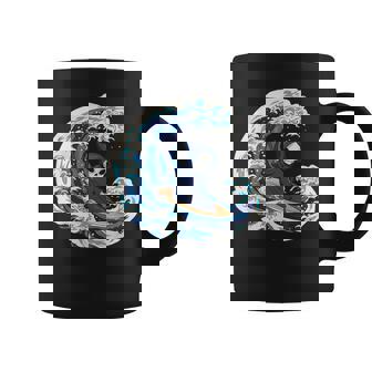 死神サーフィン コーヒーマグ - Kawaiitshirt