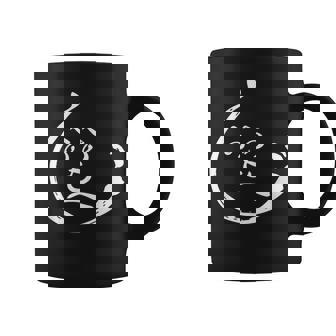 江戸時代の侍風にデザインした へのへのもへじ ユニーク ユーモア 面白い ふざけ ゆる かわいい インパクト コーヒーマグ - Kawaiitshirt