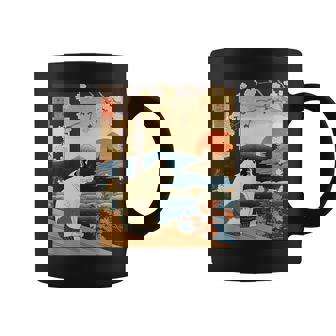 浮世絵 アート 神奈川 ヴィンテージ 日本のタトゥーアート 猫 グラフィック コーヒーマグ - Kawaiitshirt