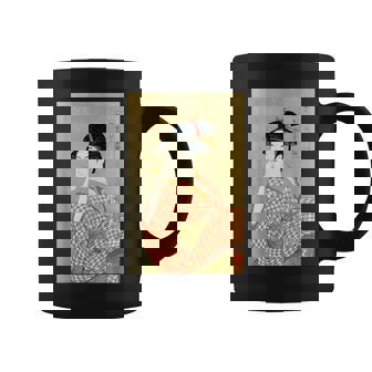 浮世絵デザイン『喜多川歌麿』アート 美術 日本画 グッズ コーヒーマグ - Kawaiitshirt