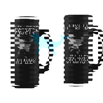 海 自然を愛する人 鯨のいる生活 コーヒーマグ - Kawaiitshirt