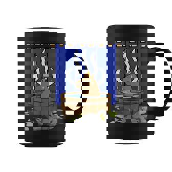 温泉に浸かるかわいいカピバラ コーヒーマグ - Kawaiitshirt